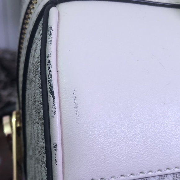 Michael Kors Cream and Gray Satchel - Picture 2 of 3